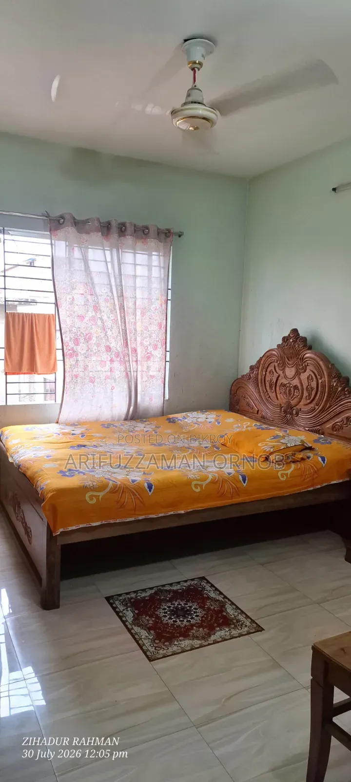 Furnished 3 bedroom Apartment in 60 Fit Barek Molla, Mirpur for Sale