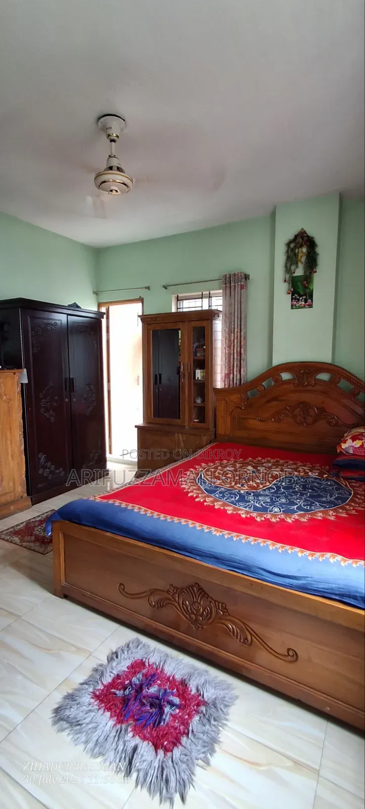 Furnished 3 bedroom Apartment in 60 Fit Barek Molla, Mirpur for Sale