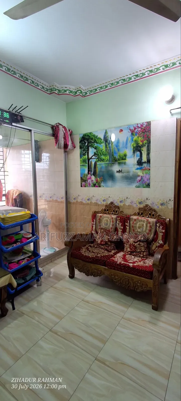 Furnished 3 bedroom Apartment in 60 Fit Barek Molla, Mirpur for Sale