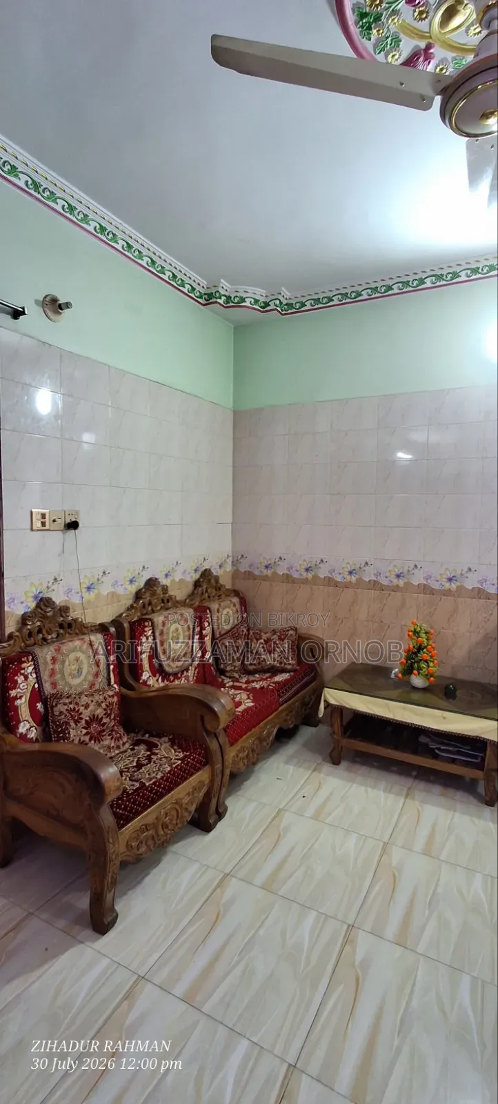 Furnished 3 bedroom Apartment in 60 Fit Barek Molla, Mirpur for Sale