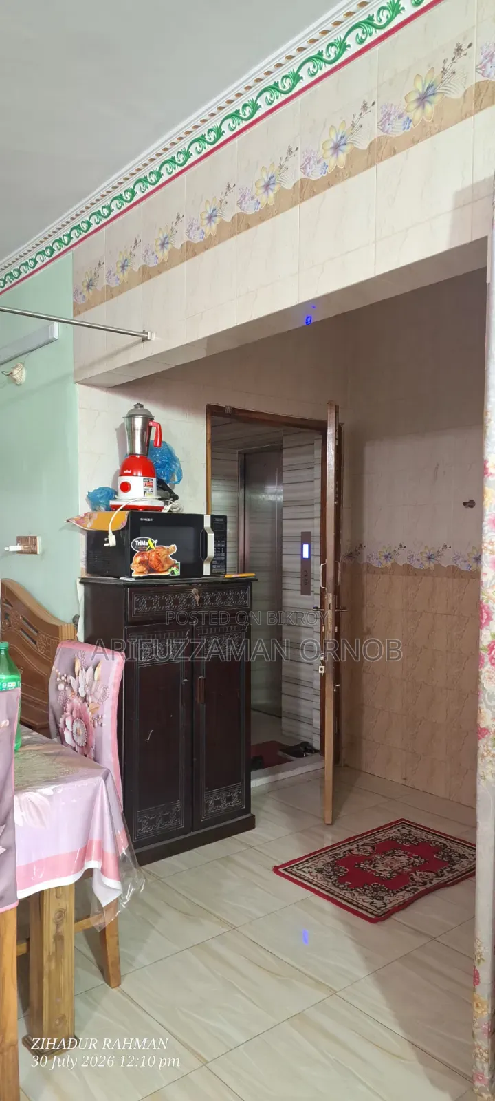 Furnished 3 bedroom Apartment in 60 Fit Barek Molla, Mirpur for Sale