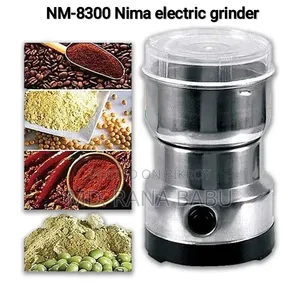 Nima Electric Grinder (Single Silver) Model NM-8300