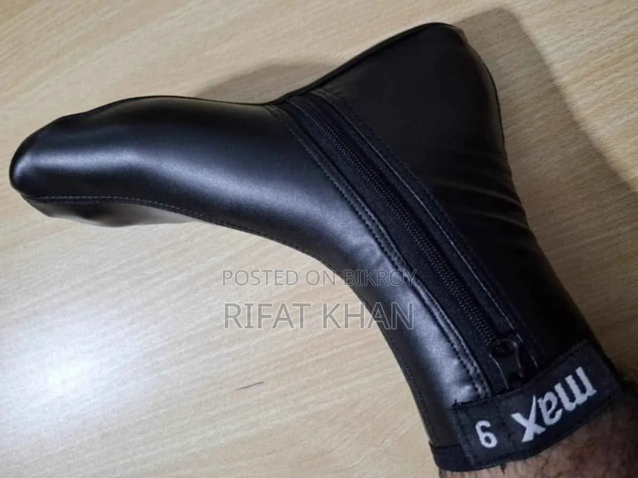 Socks made of artificial leather