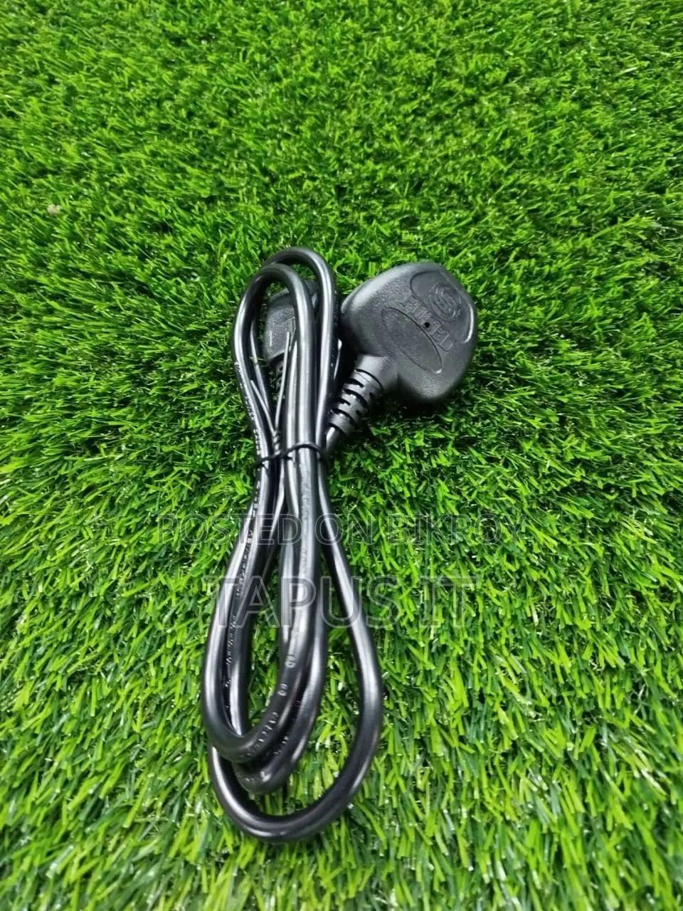 ব্র্যান্ড নিউ ডেস্কটপ পাওয়ার ক্যাবল ৩পিন ফিউজ ১.৫এম