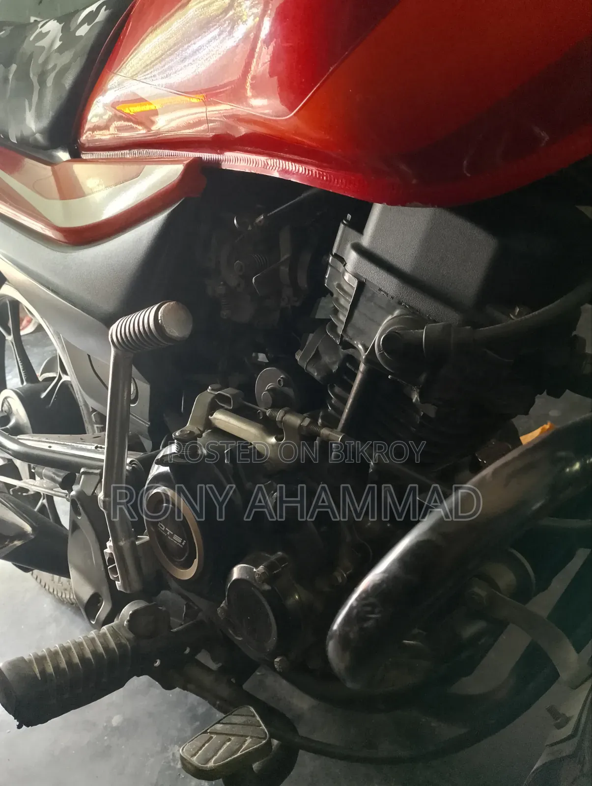Bajaj Platina 110 2022 Red