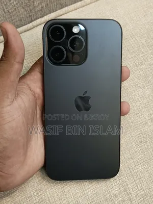 অ্যাপল আইফোন ১৬ প্রো ম্যাক্স ২৫৬ জিবি ব্ল্যাক