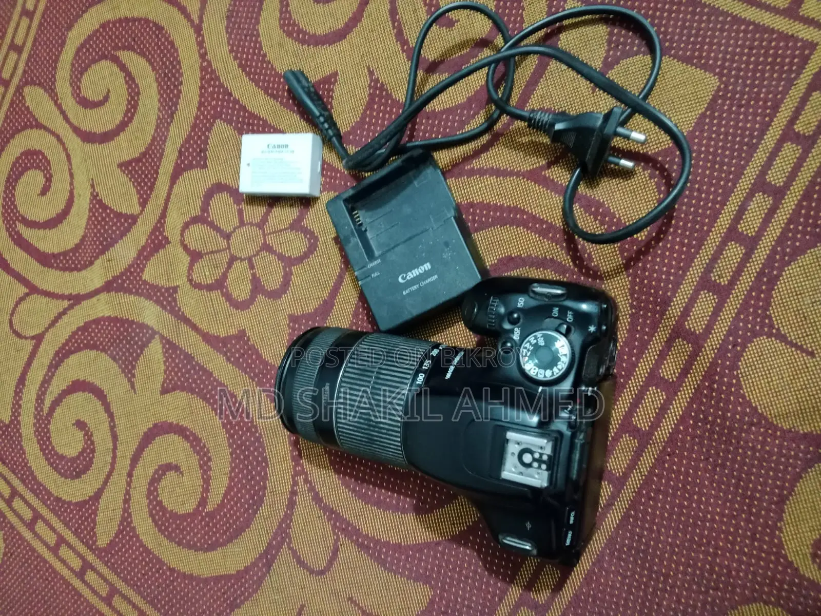 ক্যানন ৬০০ডি, ৭০-৩০০মিমি ডিজিটাল জুম লেন্স, ফ্রেশ কন্ডিশন ব্যবহৃত ক্যামেরা