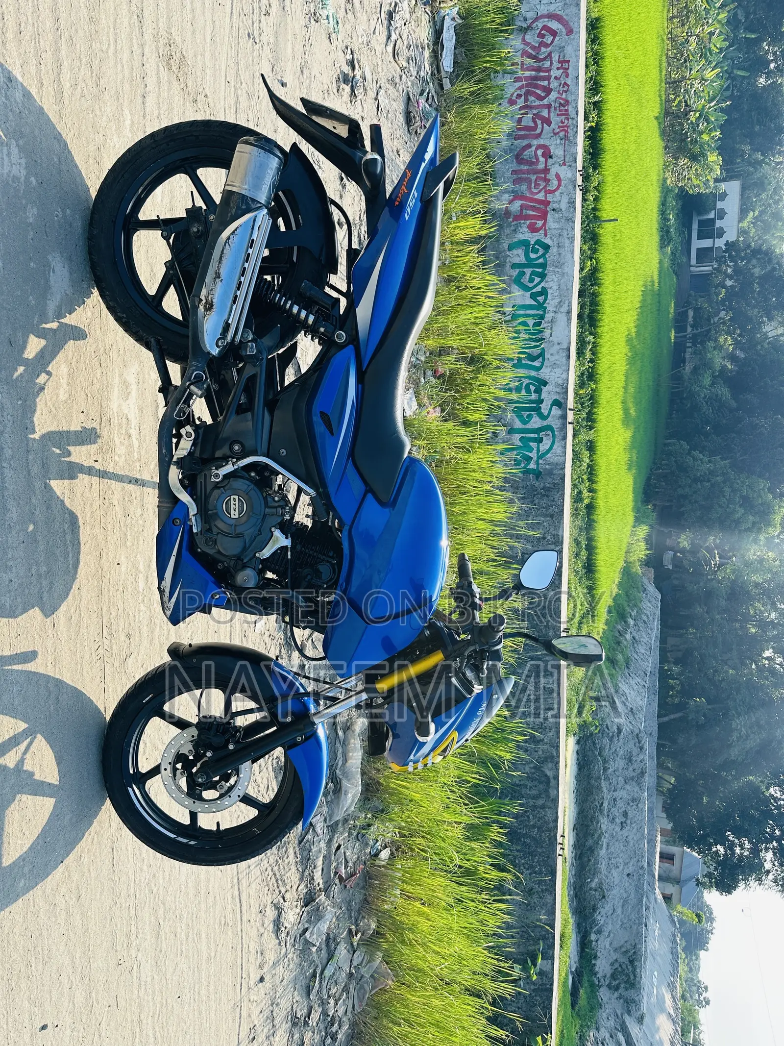 Bajaj Pulsar N150 2019 Blue