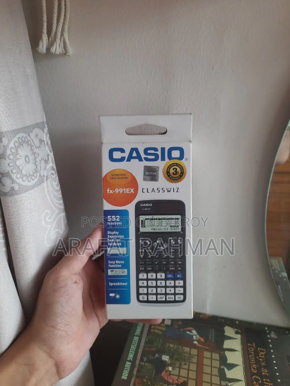 Casio Fx-991ex ClassWiz Scientific Calculator | Genuine | Like New