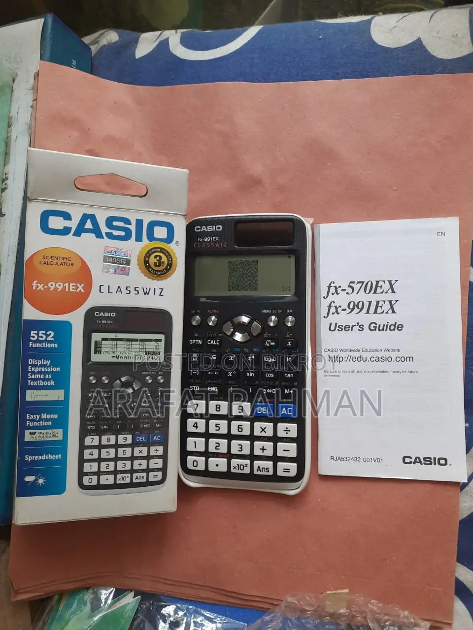 Casio Fx-991ex ClassWiz Scientific Calculator | Genuine | Like New