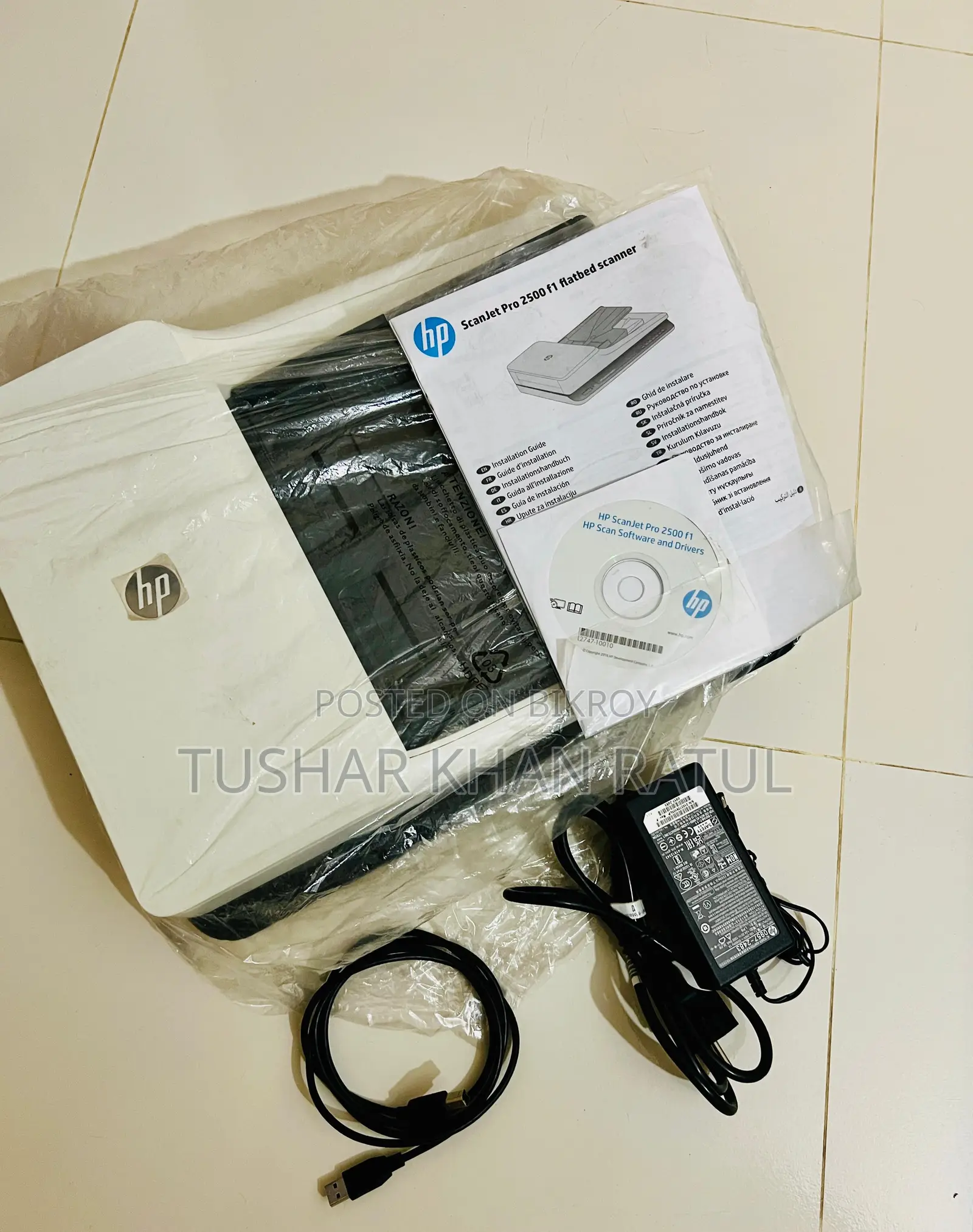 HP ScanJet Pro 2500 F1 Flatbed Sheet-Fed Scanner for sale.