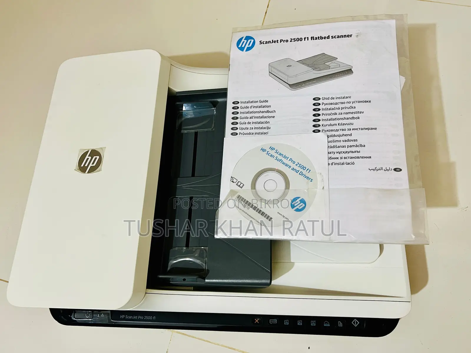 HP ScanJet Pro 2500 F1 Flatbed Sheet-Fed Scanner for sale.
