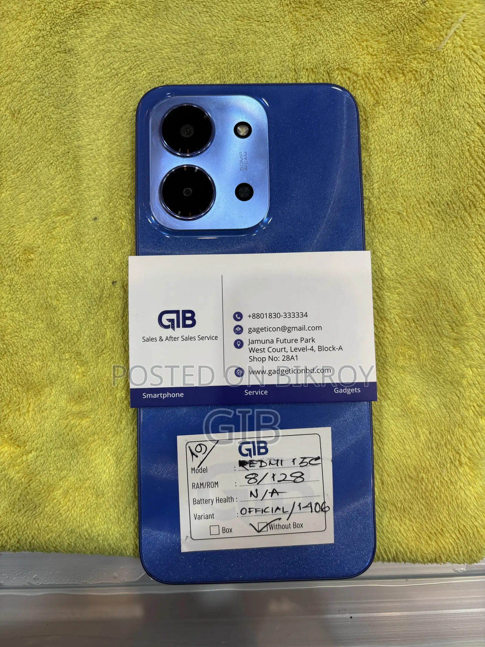 Xiaomi Redmi 15C 4G 128 GB Blue