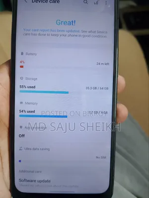 Samsung Galaxy A50 64 GB Blue