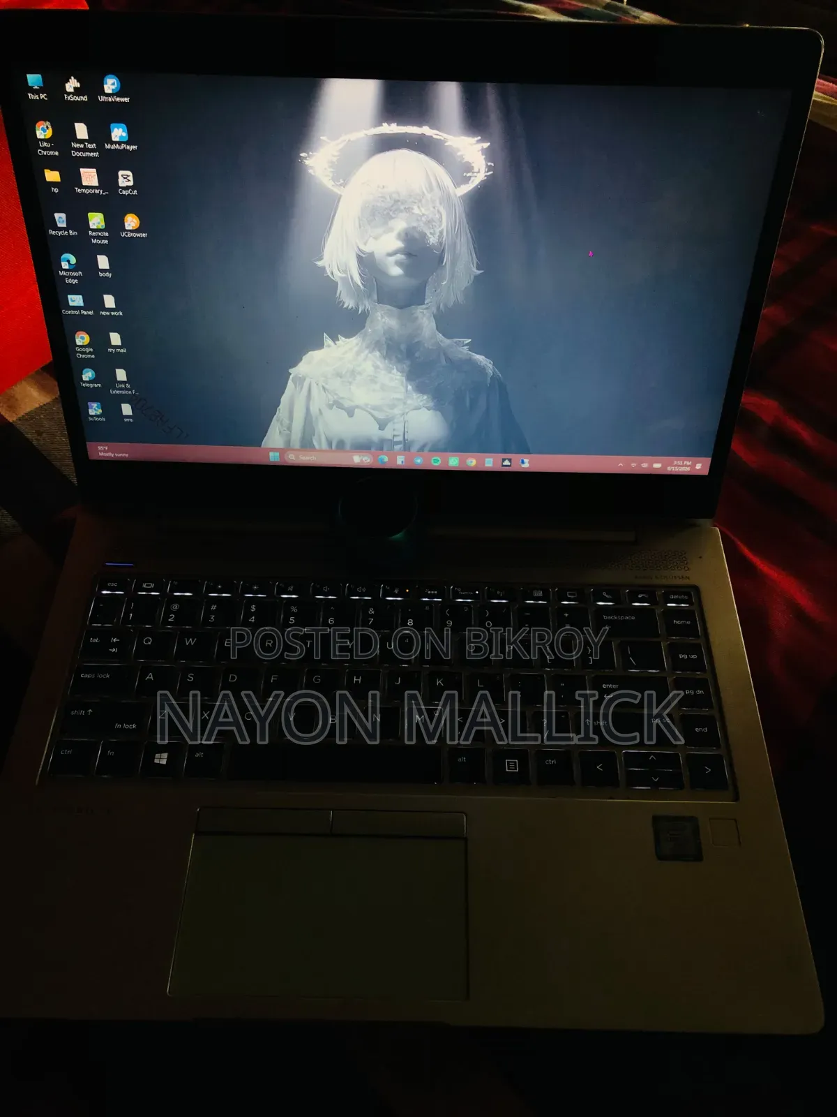 ল্যাপটপ HP EliteBook 840 G8 8GB SSD 250GB
