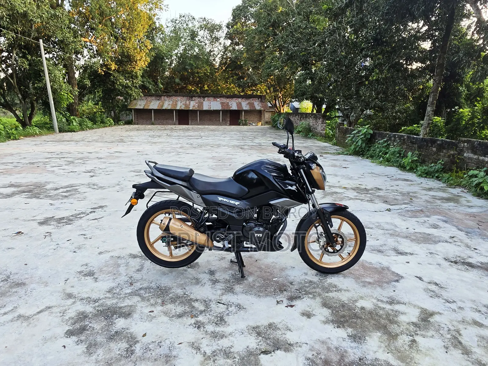 টিভিএস রাইডার ১২৫ ২০২৩ ব্ল্যাক