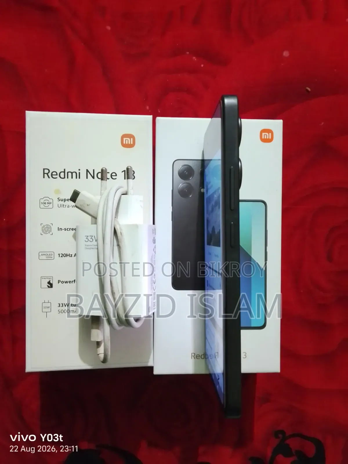 Xiaomi Redmi Note 13 256 GB Black