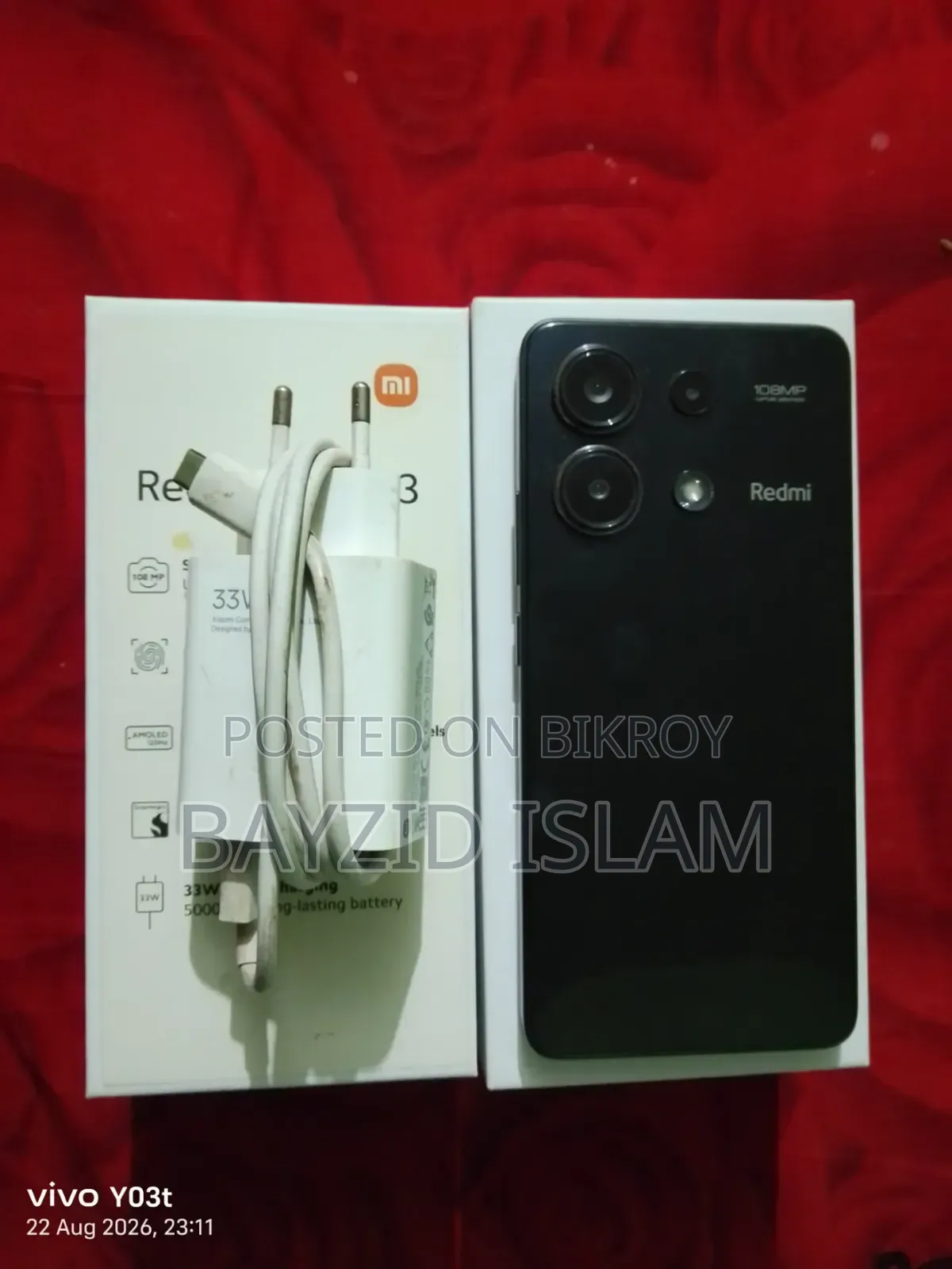 Xiaomi Redmi Note 13 256 GB Black