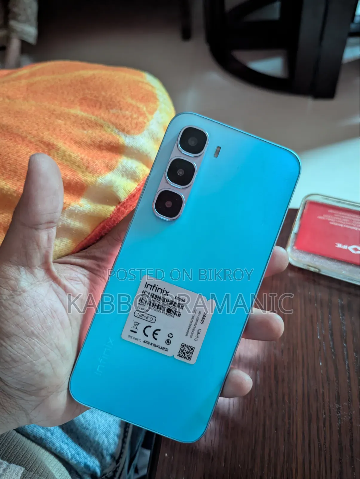 ইনফিনিক্স হট ৬০ প্রো ১২৮ জিবি ব্লু