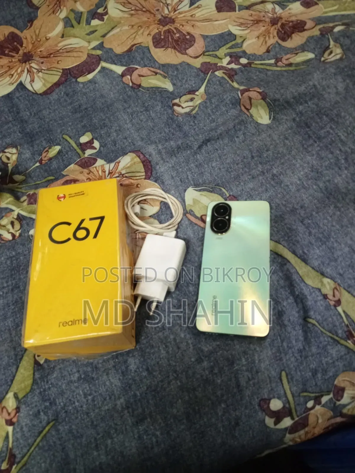রিয়েলমি সি৬৭ ১২৮ জিবি গ্রিন