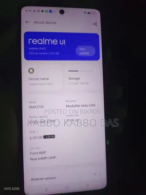 Realme Narzo N55 128 GB Blue