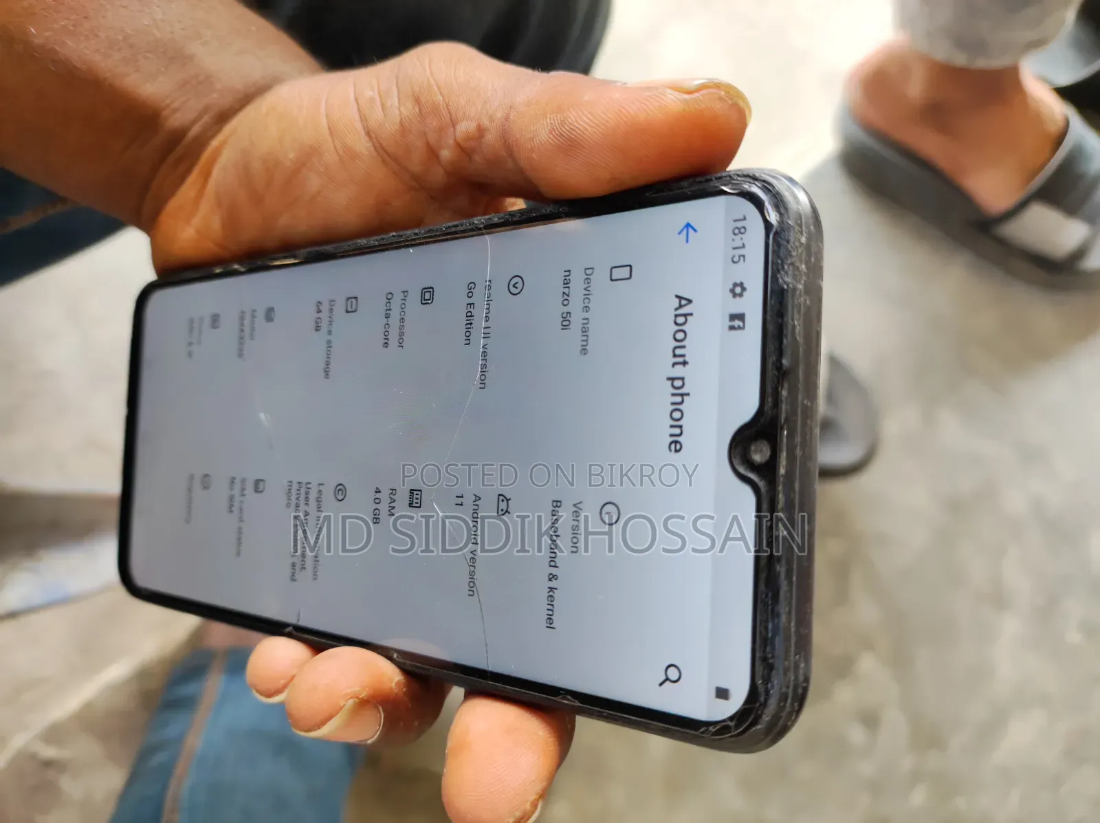 Realme Narzo 50i 64 GB Black