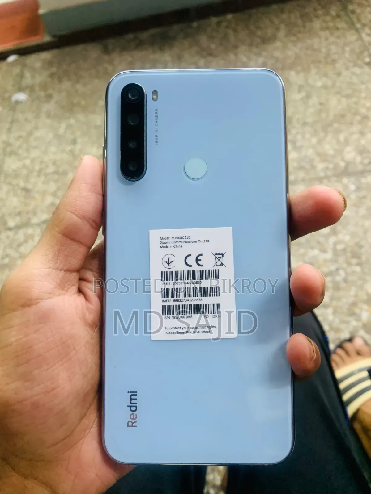 New Xiaomi Redmi Note 8 128 GB Blue