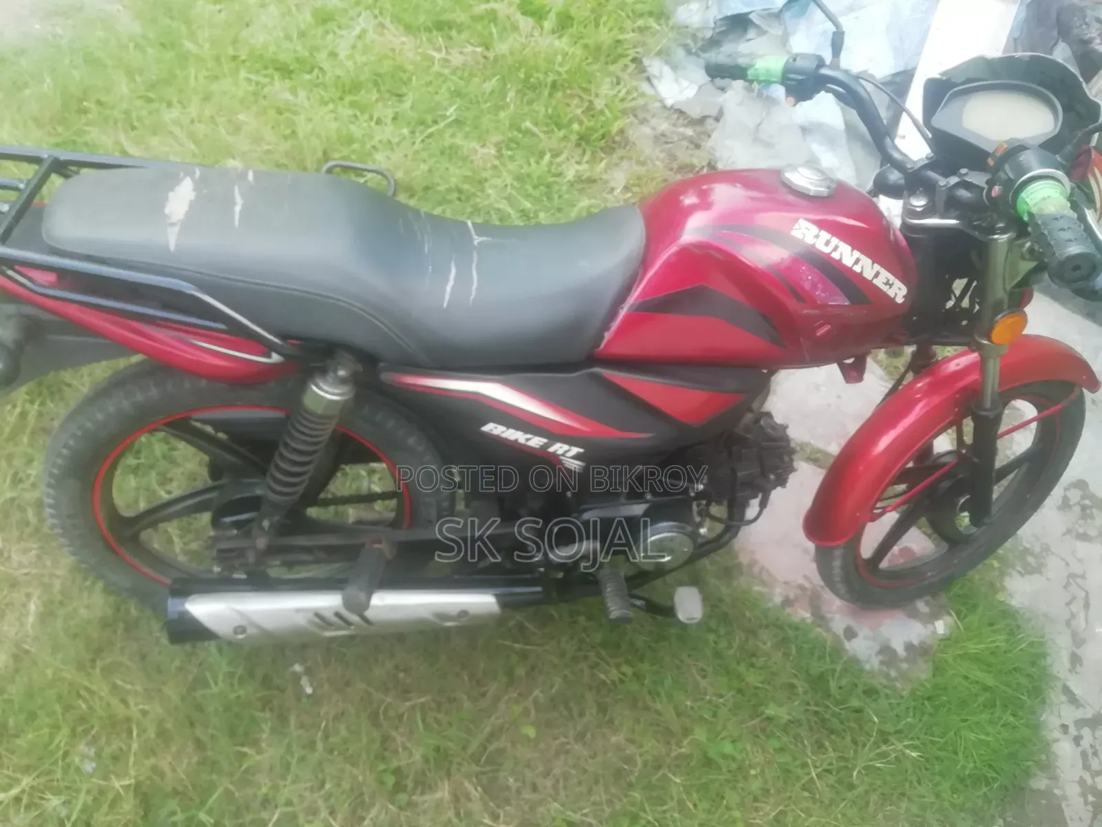 রানার বাইক আরটি ৮০ ২০১৮ রেড