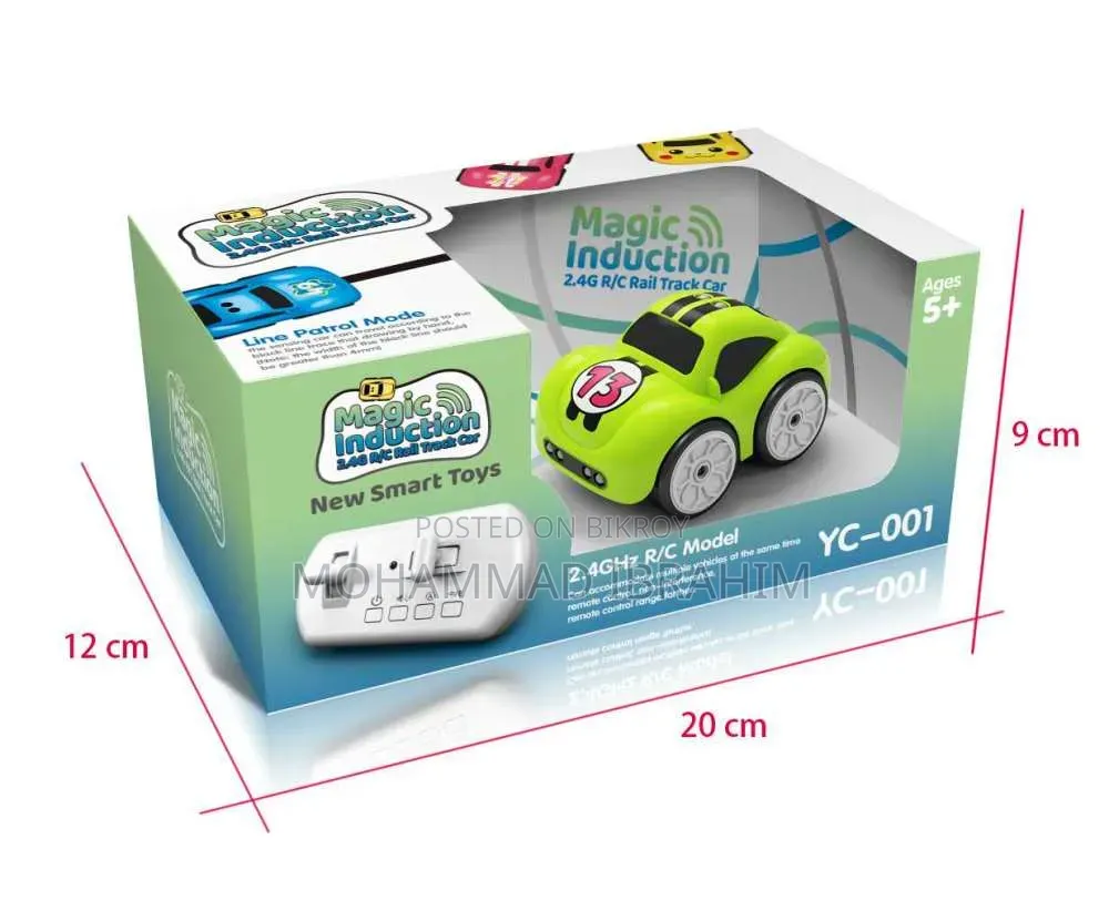 Rechargeable Smart Sensor Follow-Me Motion RC Car Toy for Kids