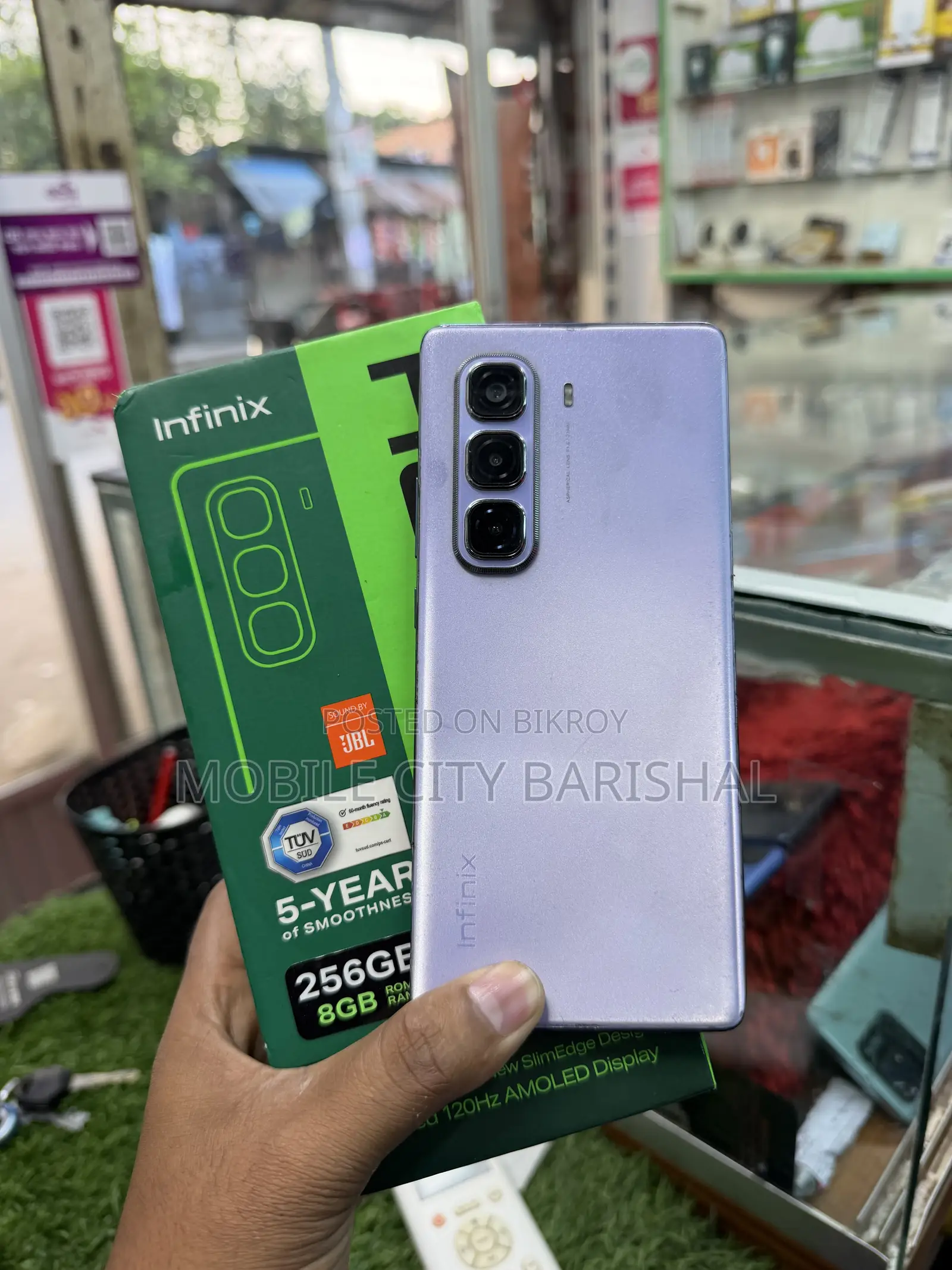 Infinix Hot 50 Pro+ 4G 256 GB Purple