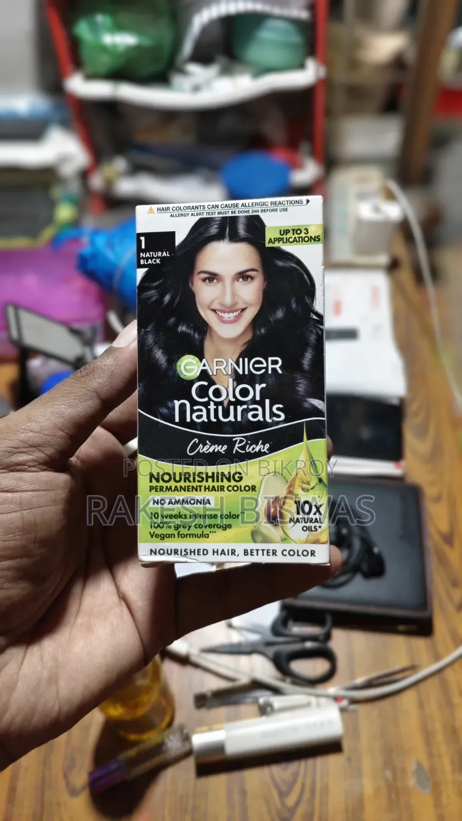 Original Garnier Color Naturals Hair Color (1 Natural Black)