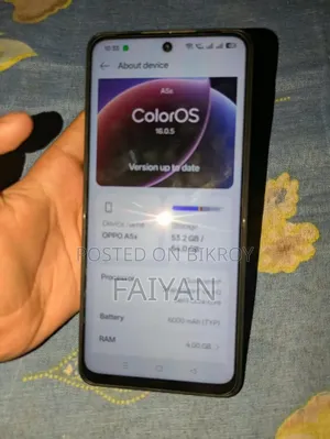 Oppo A5X 128 GB Gray