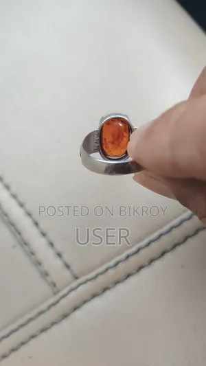Hessonite Stone Ring