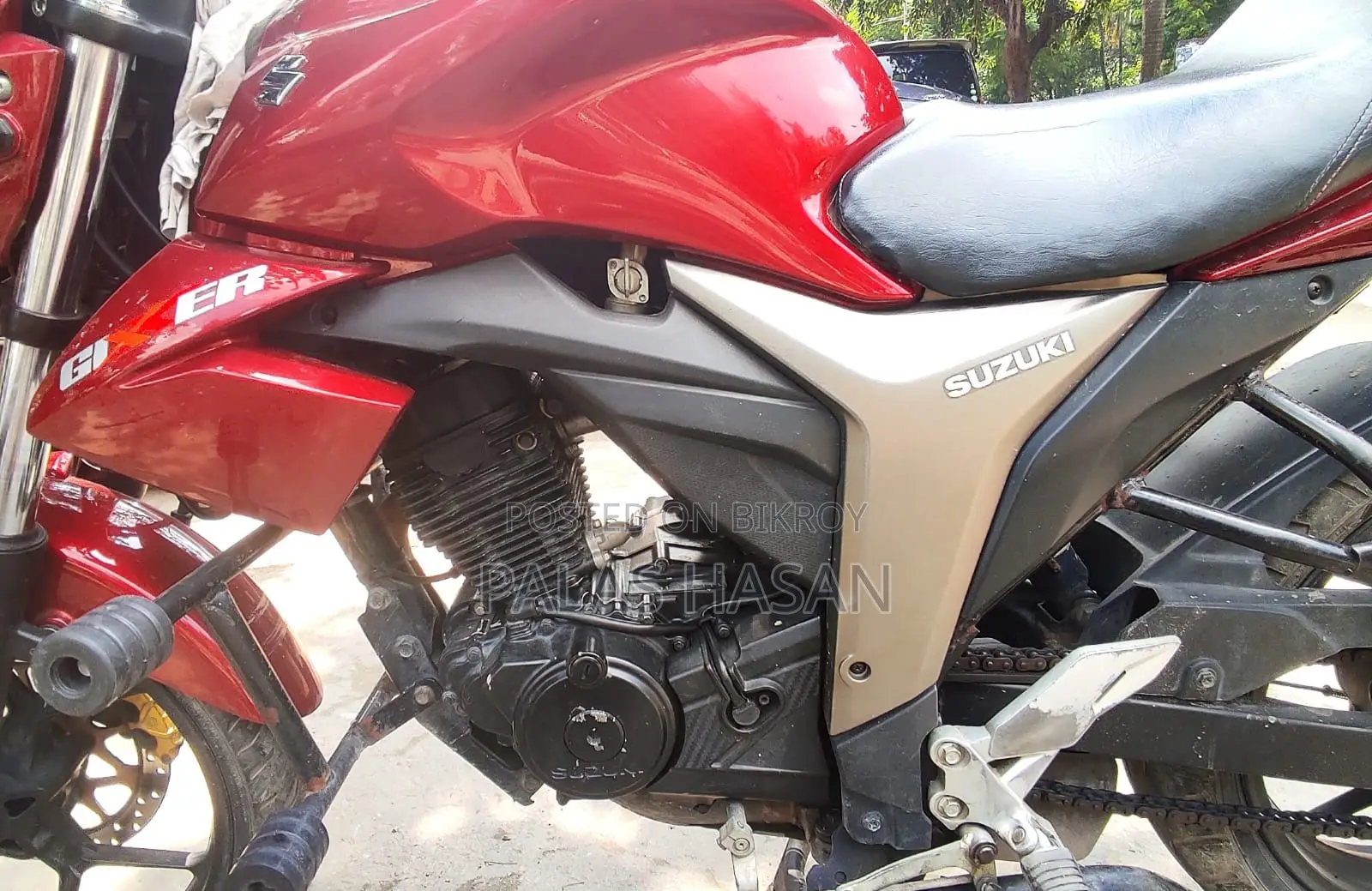 Suzuki Gixxer 2022 Red