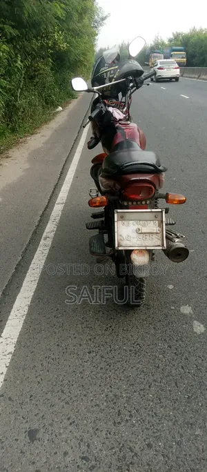 বাজাজ প্লাটিনা ১০০ ২০১৫ লাল