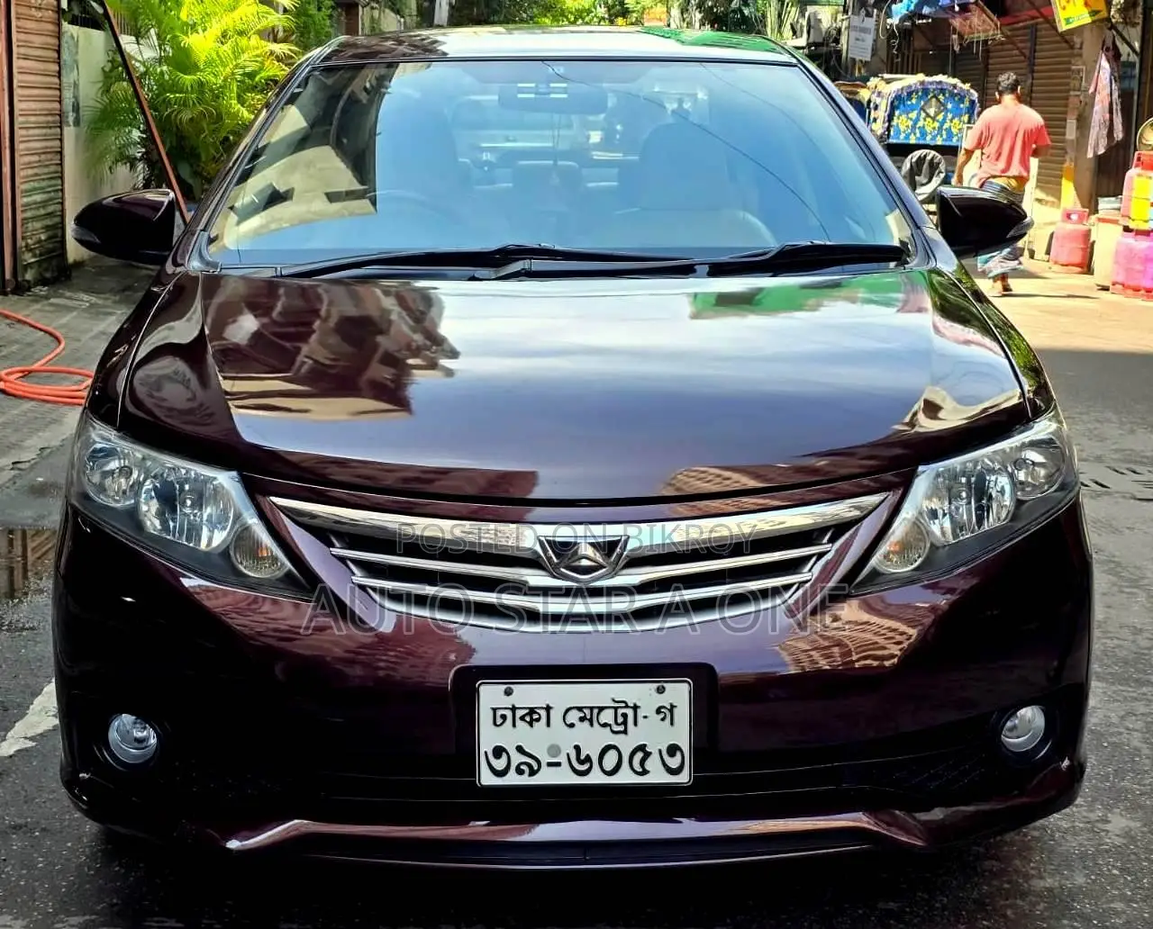 Toyota Allion 2013 Maroon