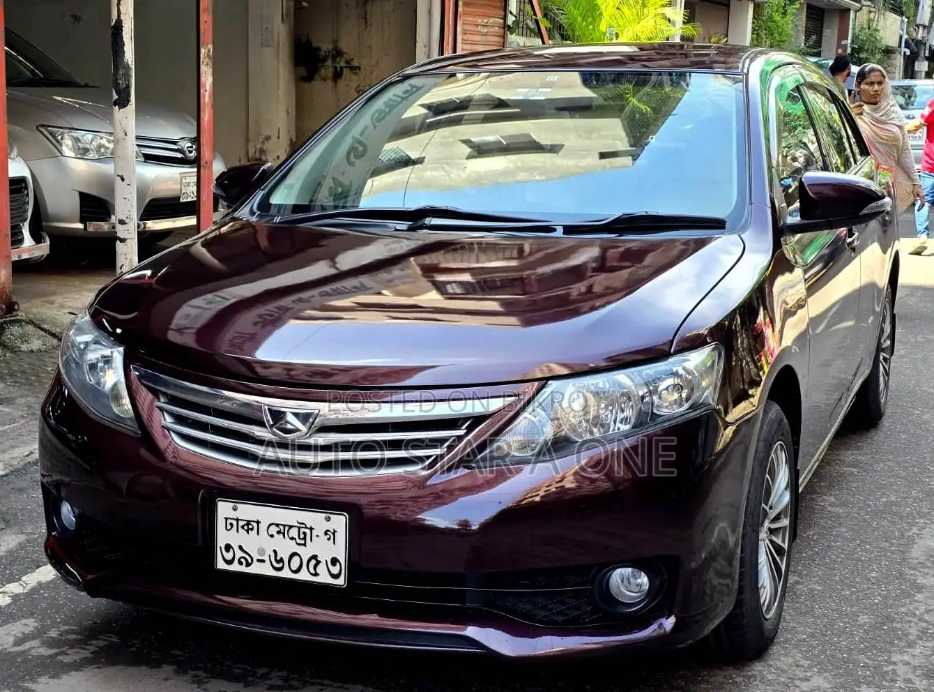 Toyota Allion 2013 Maroon