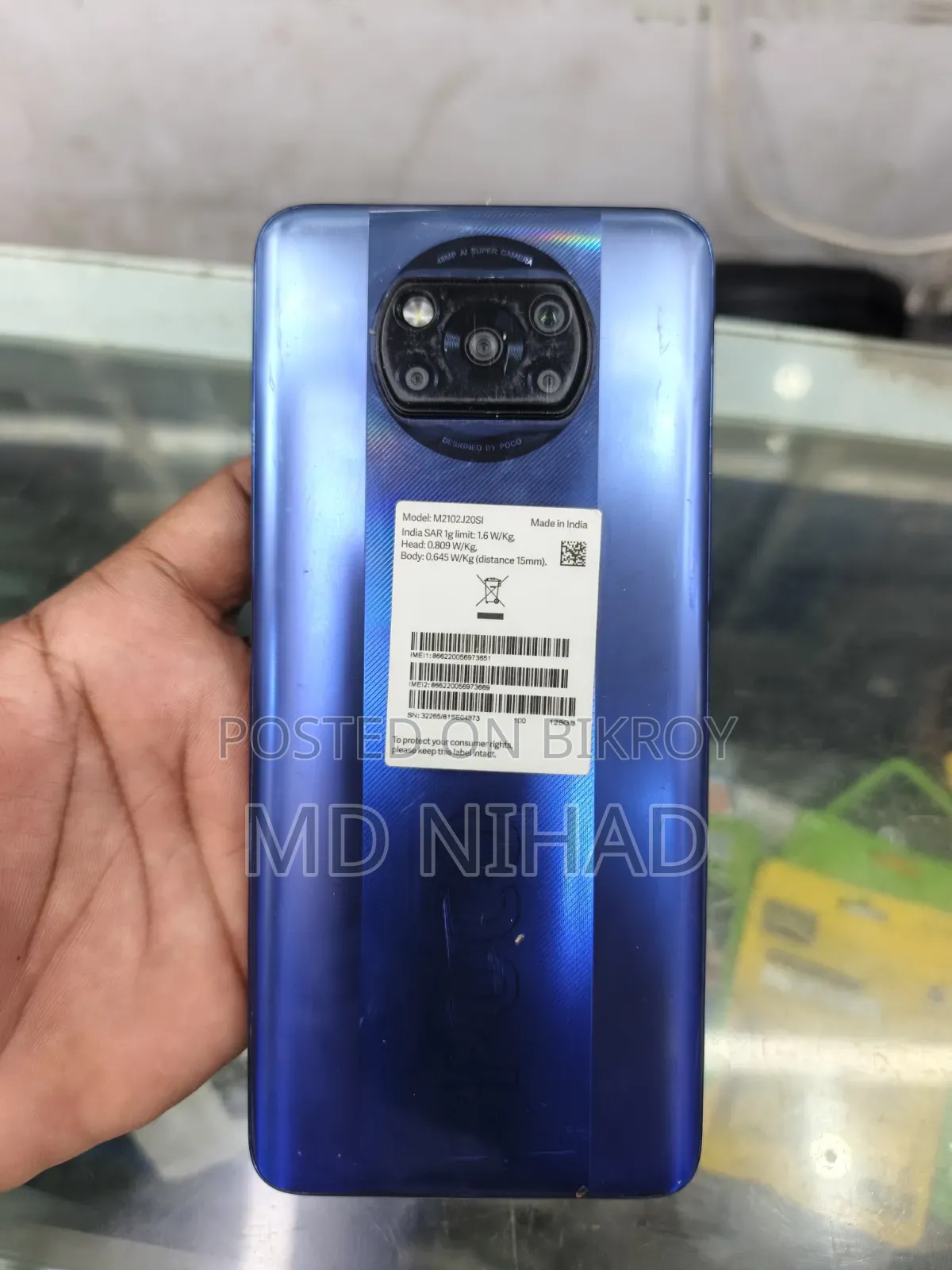 Xiaomi Poco X3 Pro 128 GB Blue