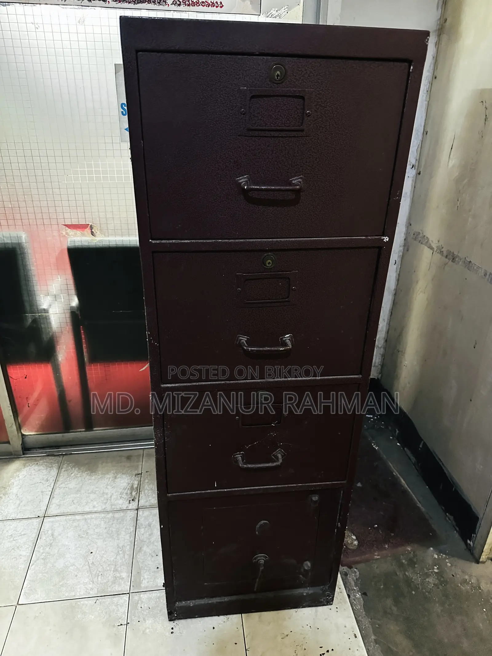 Steel File Cabinet 2 Nos
