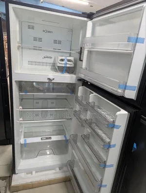 Walton Brand New Black Glass Door Inverter No Frost Fridge 386 Ltr.