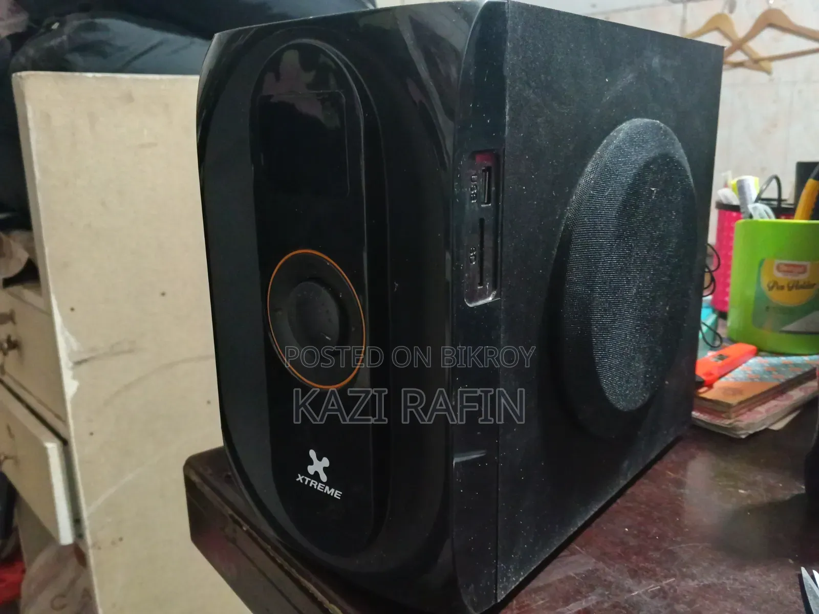 এক্সট্রিম ফ্ল্যাশ ৪.১ মাল্টিমিডিয়া স্পিকার সেটআপ রিমোট সহ (হেভি বেস)