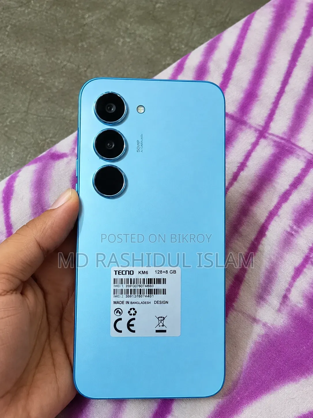 Tecno Spark 40 Pro 128 GB Blue