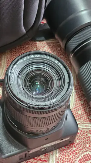 Canon 200d With Kit Lens + (55-250mm) Zoom Lens