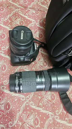 Canon 200d With Kit Lens + (55-250mm) Zoom Lens
