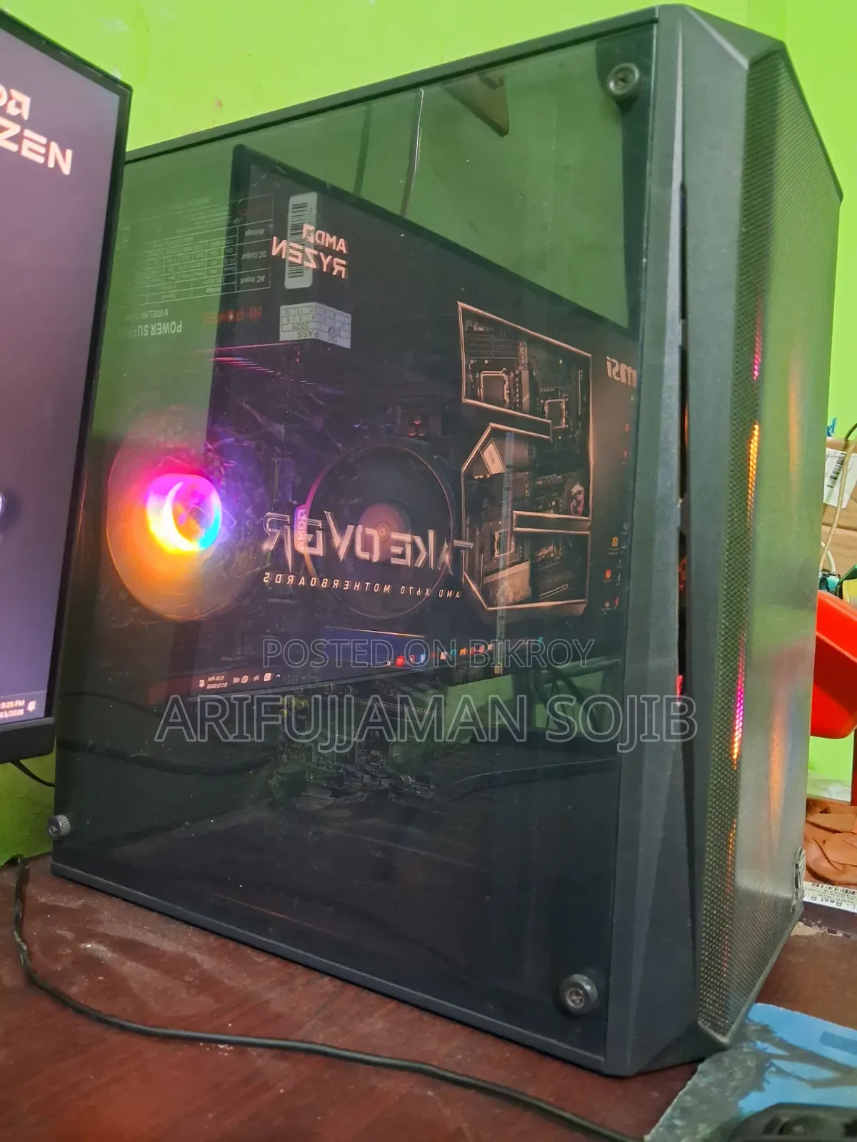 Desktop Computer Msi Ag270 2qc 8gb Amd Ryzen 5 SSD 256gb