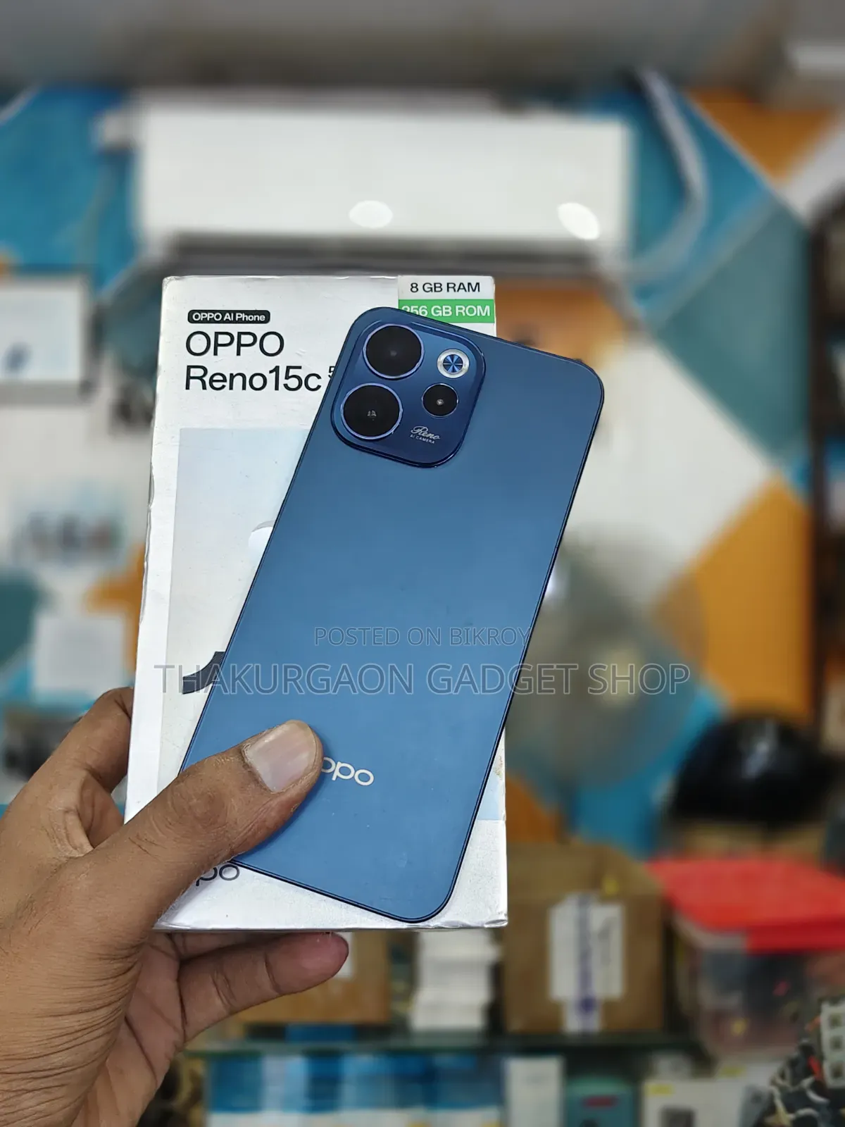 Oppo Reno15c 256 GB Blue