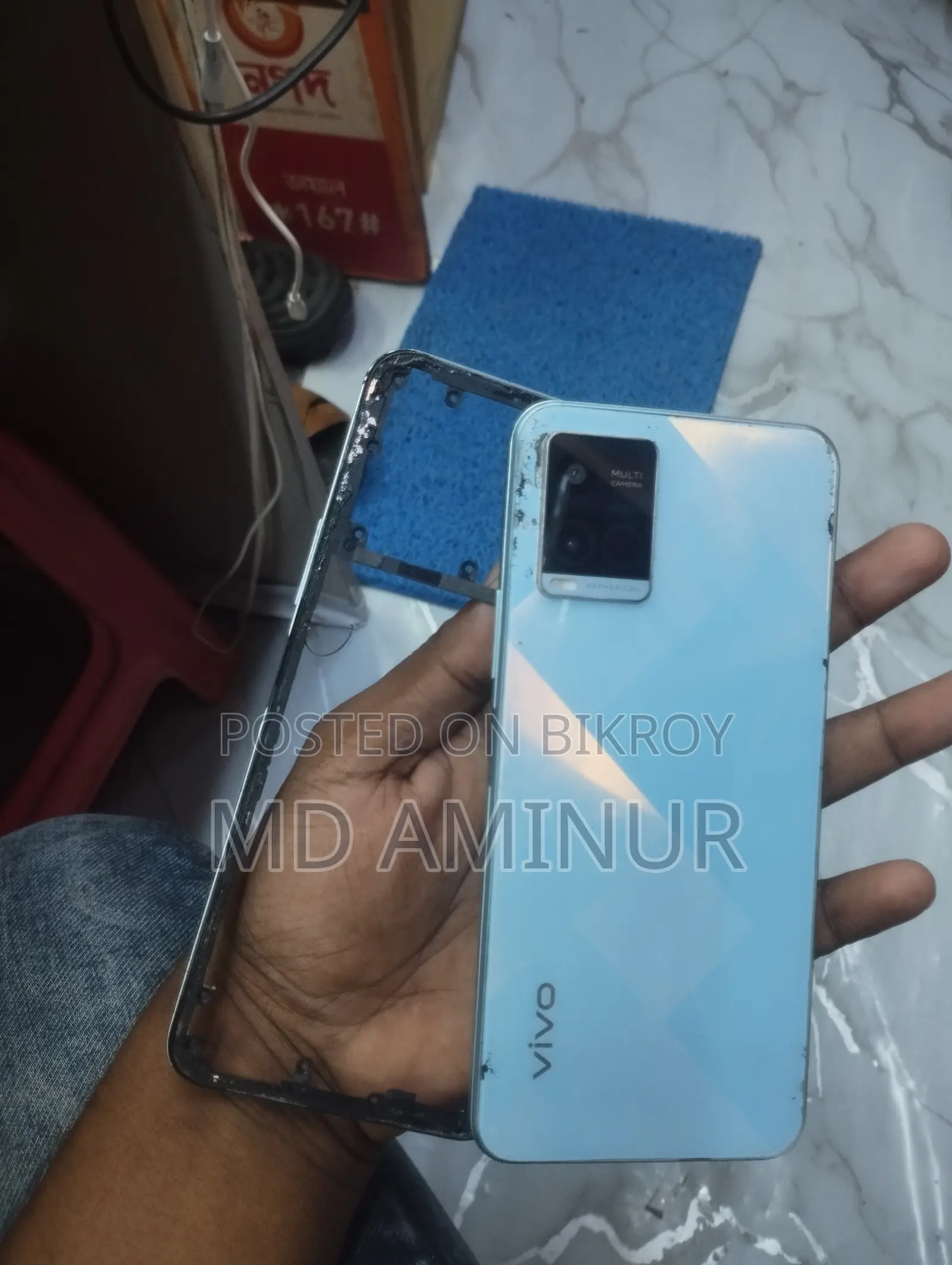 Vivo Y21 64 GB Blue