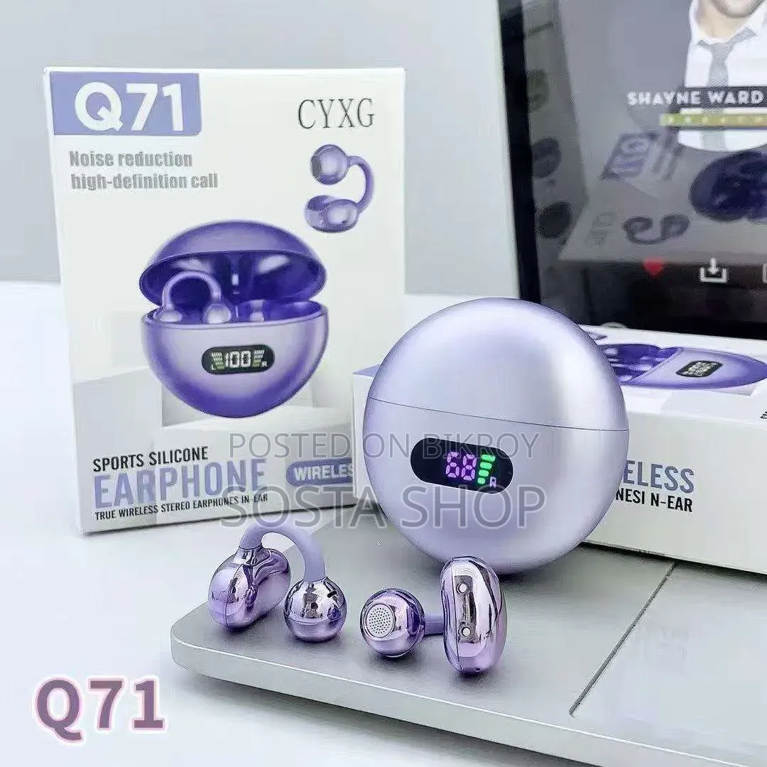 Q71 ওয়্যারলেস ইয়ারবাডস উইথ ডিজিটাল ডিসপ্লে
