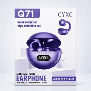 Q71 ওয়্যারলেস ইয়ারবাডস উইথ ডিজিটাল ডিসপ্লে