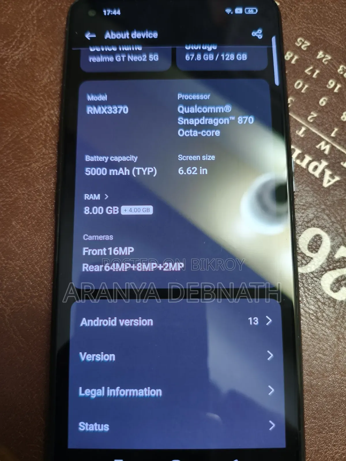 Realme GT Neo2 128 GB Black